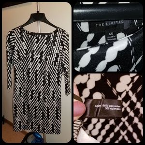 3/4 sleeve shift dress